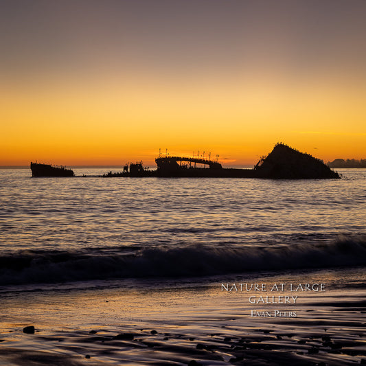 6862 SS Palo Alto Cement Ship at Sunset