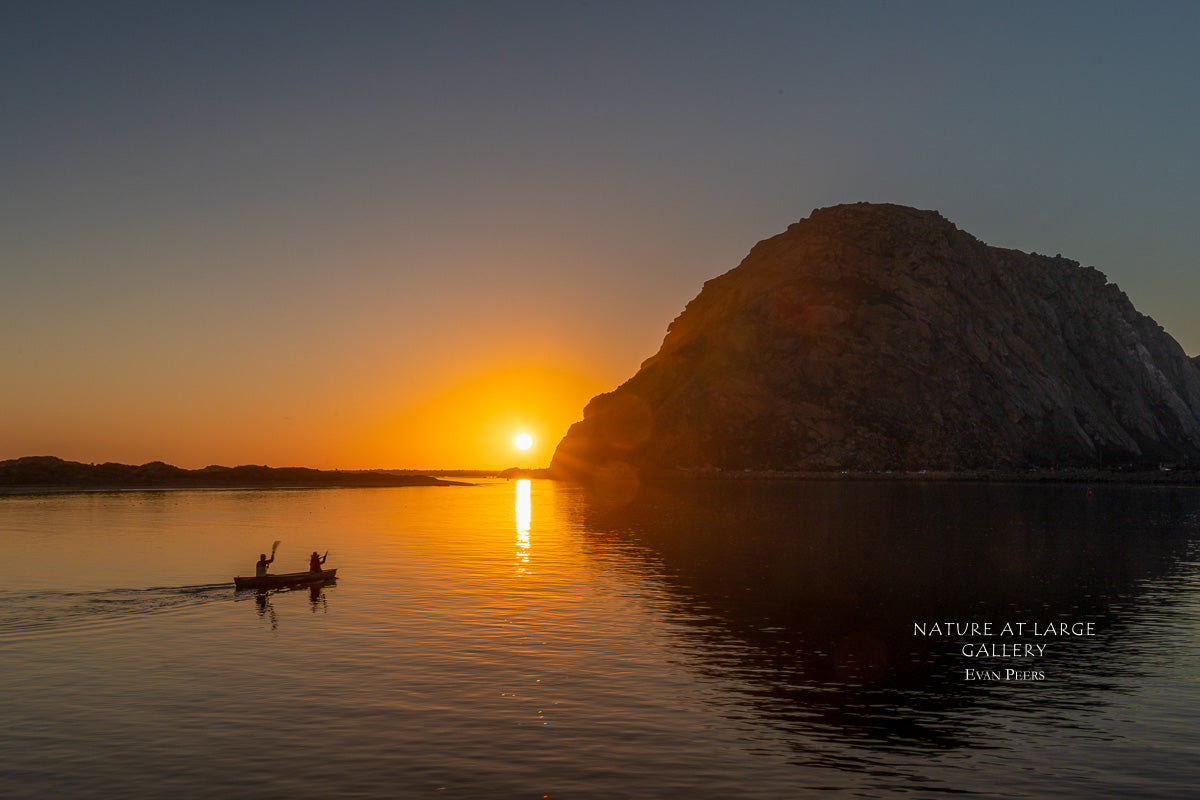 6227 Canoeing a Morro Bay Sunset